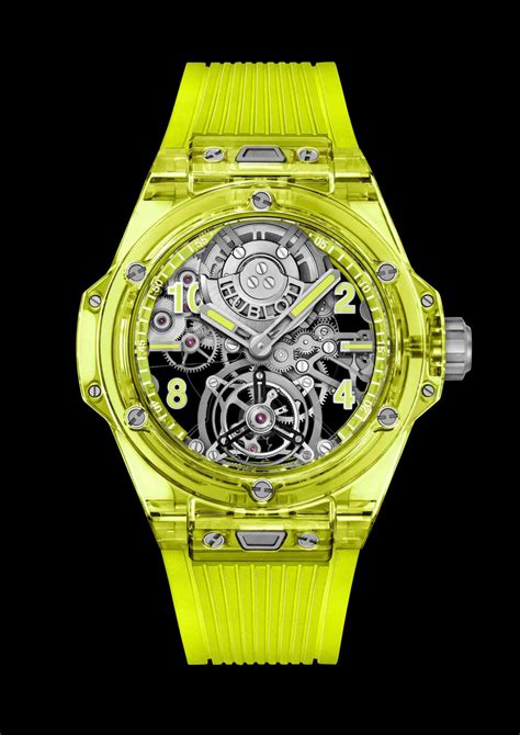 hublot big bang tourbillon neon saxem|More.